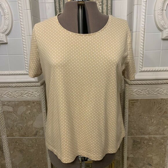White Stag. Size 20 XXL. Short Sleeve, Jewel Neck Shell. Easy Care. B25 - Picture 1 of 5